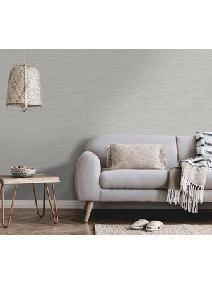 Dutch Wallcoverings FC Khalili- Bambara Texture Grey - 65522