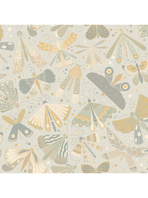 Dutch Wallcoverings Langtan - Flyga Light Grey - Grijs Dutch Wallcoverings Langtan - Flyga Light Grey - Grijs