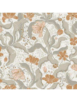 Dutch Wallcoverings Lina II - Bodri Grey - Grijs Dutch Wallcoverings Lina II - Bodri Grey - Grijs