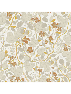 Dutch Wallcoverings Lina II - Ewald Grey - Grijs