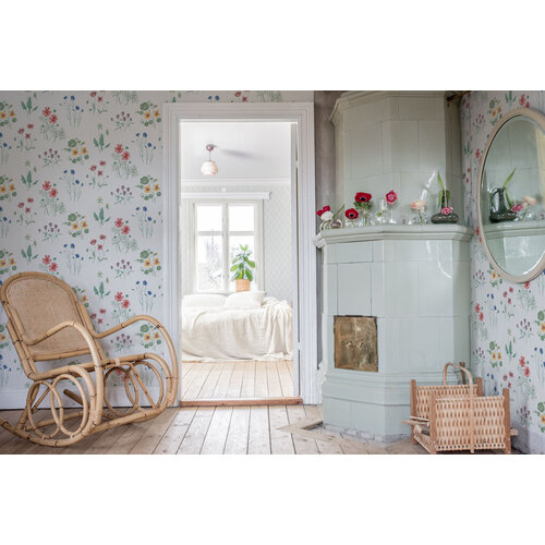 Dutch Wallcoverings Morgongava - Maj Grey - Grijs