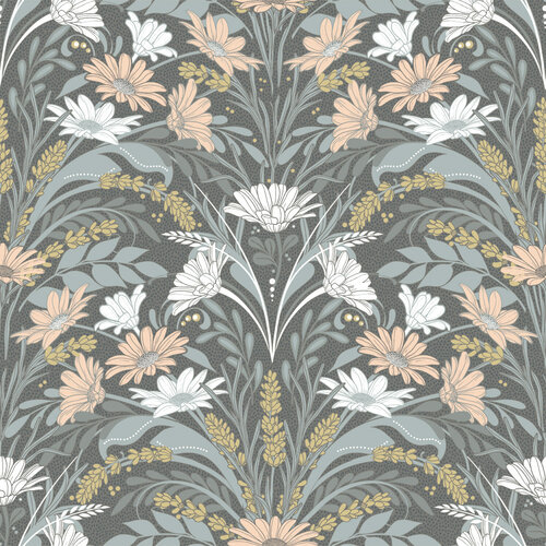 Dutch Wallcoverings Sunnano - Värmdö Grey - Grijs