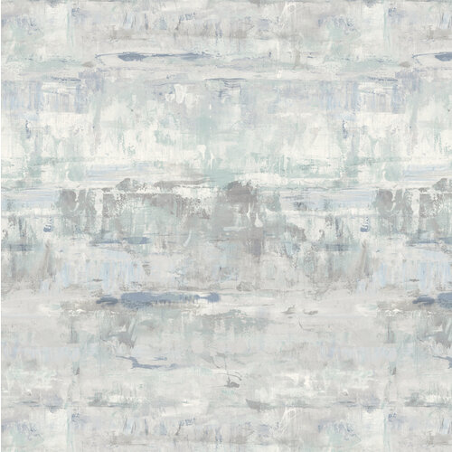 Dutch Wallcoverings Designology - Monet Seafoam - Grijs/Blauw