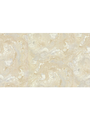 Dutch Wallcoverings Carrara Best - Grijs/Goud