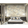 Dutch Wallcoverings Carrara Best - Grijs/Goud
