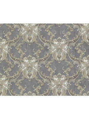 Dutch Wallcoverings Yudashkin 5 10X1,06M - Grijs/Goud