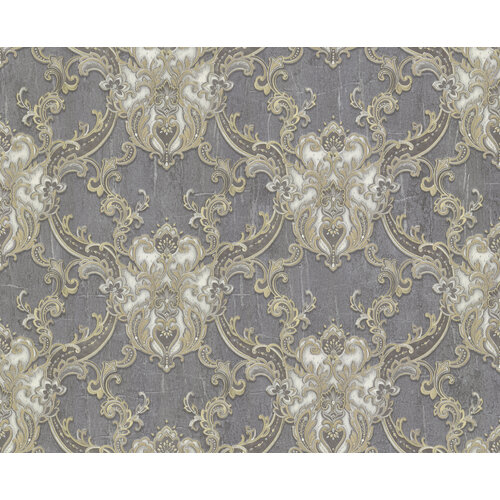 Dutch Wallcoverings Yudashkin 5 10X1,06M - Grijs/Goud