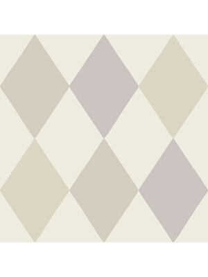 Dutch Wallcoverings Langtan - Kalas Grey/Lilac - Grijs/Lila