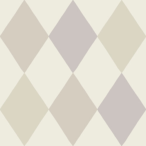 Dutch Wallcoverings Langtan - Kalas Grey/Lilac - Grijs/Lila