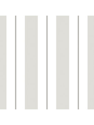Dutch Wallcoverings Joy - Strepen - Grijs/Wit Dutch Wallcoverings Joy - Strepen - Grijs/Wit