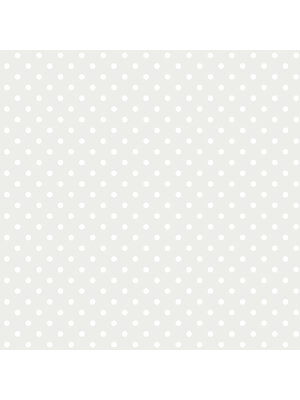 Dutch Wallcoverings Joy - Stippen - Grijs/Wit