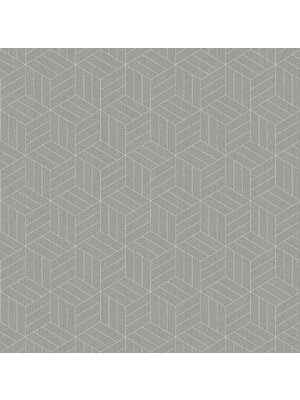 Dutch Wallcoverings Euphorie - Dessin - Grijs/Zilver Dutch Wallcoverings Euphorie - Dessin - Grijs/Zilver