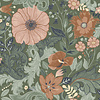 Dutch Wallcoverings FC Angas- Victoria Green - 13109