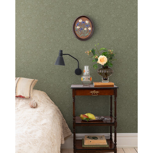 Dutch Wallcoverings Angas - Wilma Green - Groen