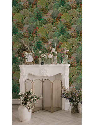 Dutch Wallcoverings Arboretum - Arboretum Green - Groen