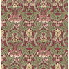 Dutch Wallcoverings FC British Heritage bloem rood/groen - KT20501