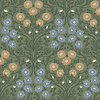 Dutch Wallcoverings Ekbacka - Bellis Green - Groen
