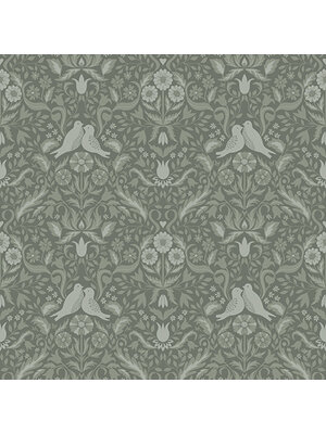 Dutch Wallcoverings Ekbacka - Niki Green - Groen Dutch Wallcoverings Ekbacka - Niki Green - Groen