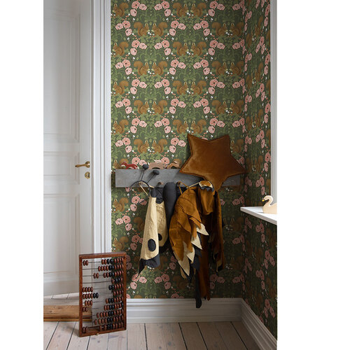 Dutch Wallcoverings Gronhaga - Kurre Green - Groen