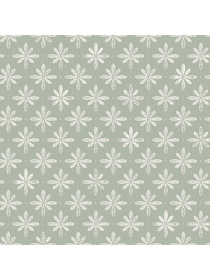Dutch Wallcoverings FC Havsblick- Flora Light green - 39009