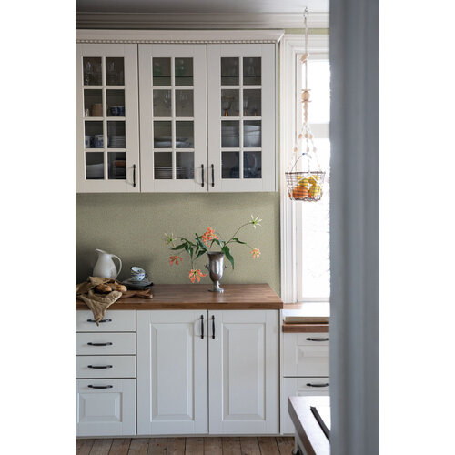 Dutch Wallcoverings Havsblick - Saga Light Green - Groen