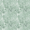 Dutch Wallcoverings Havsblick - Dara Light Green - Groen