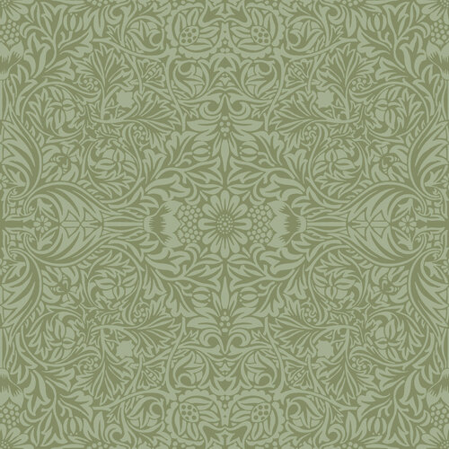 Dutch Wallcoverings Hidden Tr2 -Ceiling Green - Groen