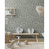 Dutch Wallcoverings Klara & Tove - Äng Green - Groen