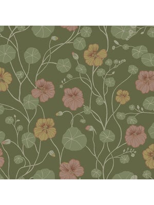 Dutch Wallcoverings Langenas - Krasseslinga Dark Green - Groen Dutch Wallcoverings Langenas - Krasseslinga Dark Green - Groen