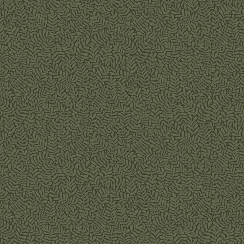 Dutch Wallcoverings Lina - Anna Dark Green - Groen