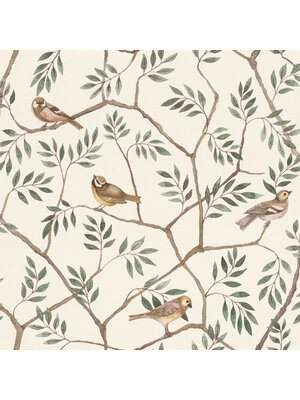 Dutch Wallcoverings Morgongava - August Green - Groen Dutch Wallcoverings Morgongava - August Green - Groen