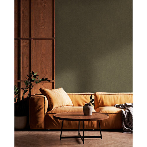 Dutch Wallcoverings Sahara - Tenere Olive - Groen