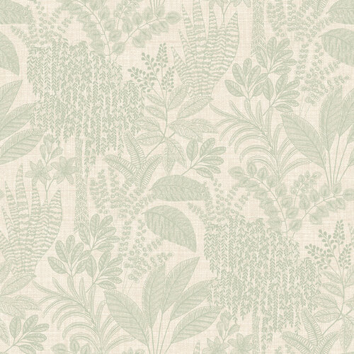 Dutch Wallcoverings Sahara - Oasis Sage - Groen