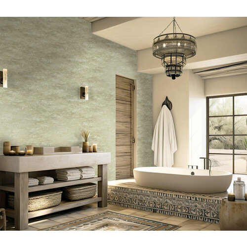 Dutch Wallcoverings Sahara - Atlas Sage - Groen
