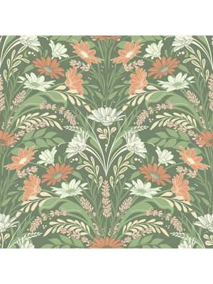 Dutch Wallcoverings Sunnano - Värmdö Green - Groen