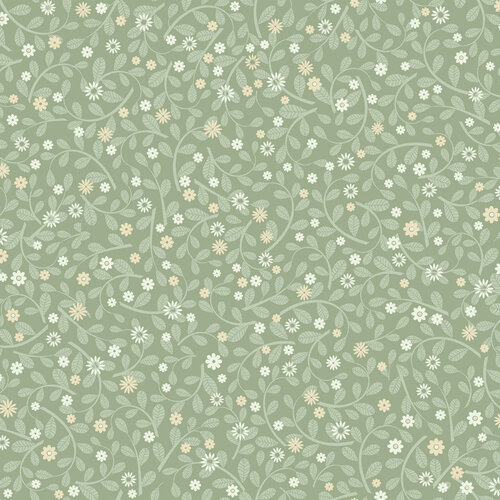 Dutch Wallcoverings Sunnano - Hummelvik Green - Groen