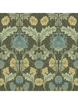 Dutch Wallcoverings Hidden Tr2 -Myrtle Grn/Blue/Yellw - Groen/Blauw/Geel Dutch Wallcoverings Hidden Tr2 -Myrtle Grn/Blue/Yellw - Groen/Blauw/Geel
