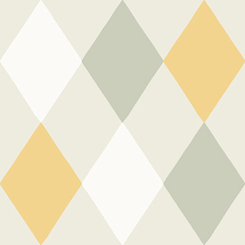 Dutch Wallcoverings Langtan - Kalas Green/Yellw/White - Groen/Geel/Wit Dutch Wallcoverings Langtan - Kalas Green/Yellw/White - Groen/Geel/Wit