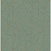 Dutch Wallcoverings Arber - Hayden Sage - Groen/Goud