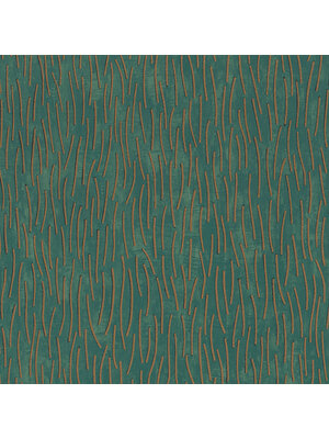 Dutch Wallcoverings Memento Br. - Groen/Goud