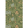 Dutch Wallcoverings Hidden Tr2 -Iris Green/Red - Groen/Rood