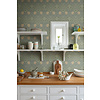 Dutch Wallcoverings Hidden Tr2 -Oxford Union Grn/Apri - Groen/Roze