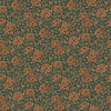 Dutch Wallcoverings Rosenlycka - Roses Green/Terra - Groen/Terra