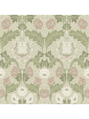 Dutch Wallcoverings Hidden Tr2 -Myrtle Grn/White/Pink - Groen/Wit/Roze Dutch Wallcoverings Hidden Tr2 -Myrtle Grn/White/Pink - Groen/Wit/Roze