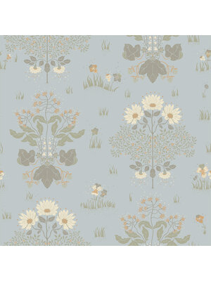 Dutch Wallcoverings FC Hjärterum- Edla lichtblauw - 83132