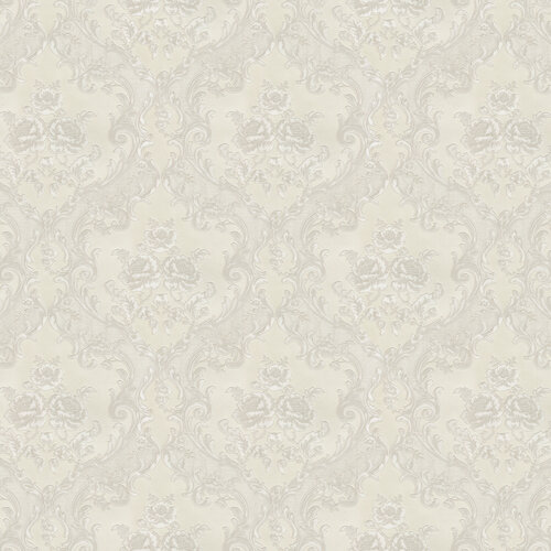 Dutch Wallcoverings New Tekko Medaillon - Lichtgrijs