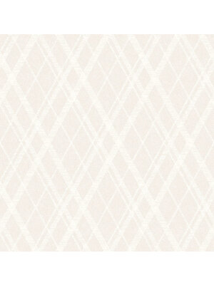 Dutch Wallcoverings Sauvage Ruit - Lichtgrijs