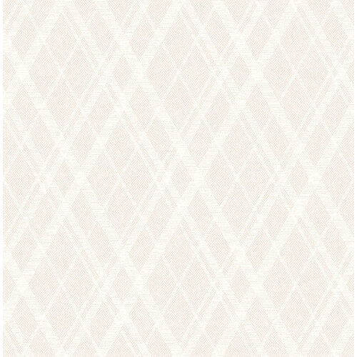 Dutch Wallcoverings Sauvage Ruit - Lichtgrijs