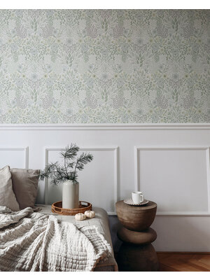 Dutch Wallcoverings FC Klara & Tove- Äng Light Green - 26001