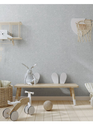 Dutch Wallcoverings Klara & Tove - Landskapsdjur Light Green - Lichtgroen